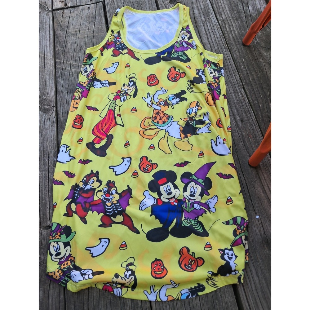Disney Halloween Dress, Women's Size L, Off Etsy Boutique Nwot Disney Park A2